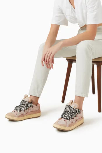 Curb Sneakers in Leather