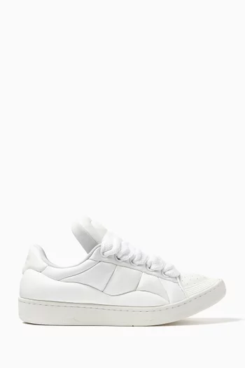 Curb XL Low-top Sneakers in Leather