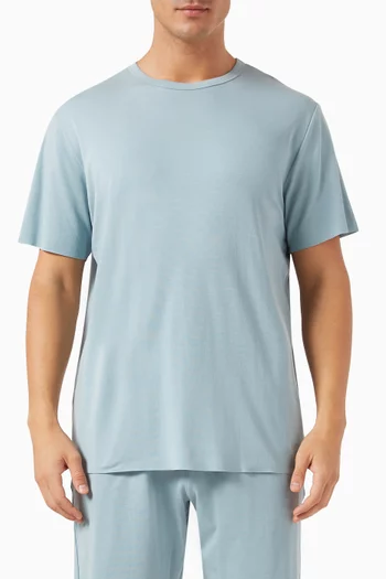 Pyjama T-shirt in Cotton-blend