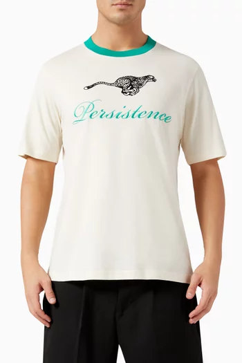 Persistence T-shirt in Cotton-jersey