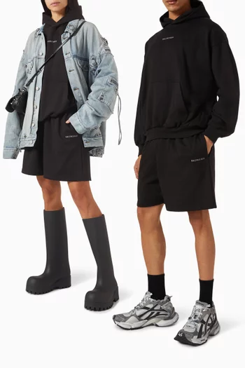 Logo Sweat Shorts in Fleece