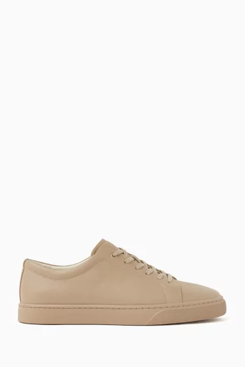 Low-top Sneakers in Soft Leather