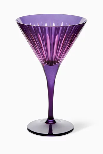 Prism Martini Glasses, Set of 4