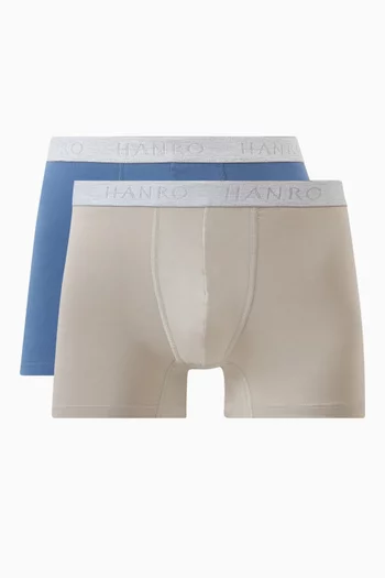 Boxer Briefs in Cotton, Pack of 2