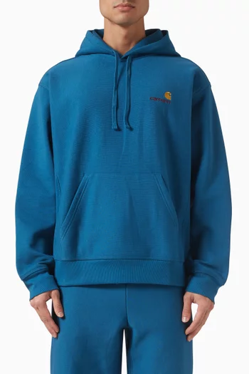 American Script Hoodie in Cotton-blend