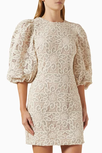 Cliffside Mini Dress in Lace