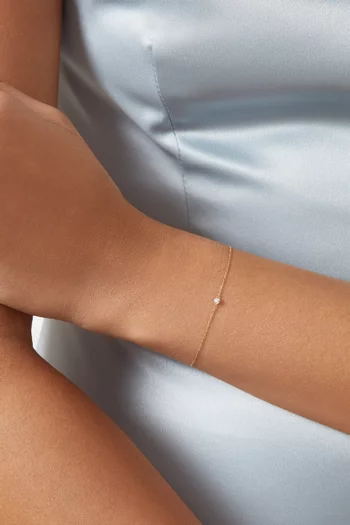 Danaé Diamond Bracelet in 18kt Gold