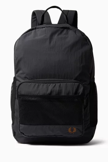 Crinkle Backpack in Nylon-mesh