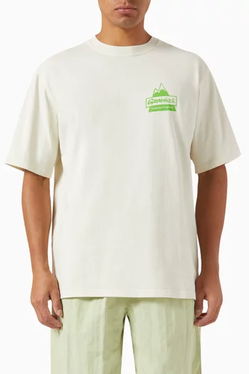 Peak T-shirt in Organic Cotton Jersey
