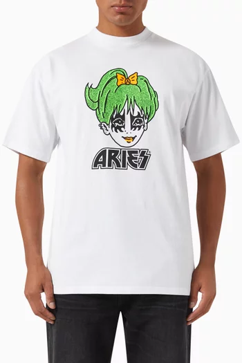 Kiss T-shirt in Cotton