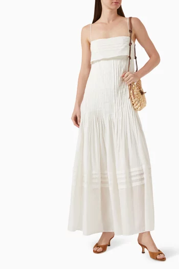 Kristina Maxi Dress in Cotton