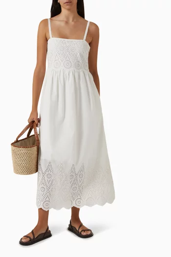 Louisa Maxi Dress in Cotton
