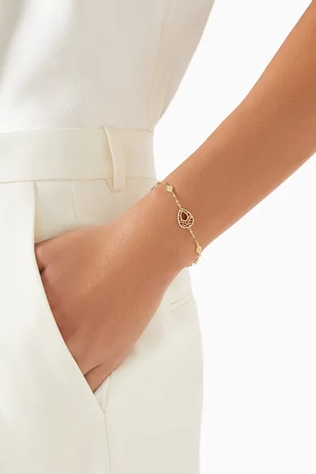 Amelia Maasai Reversible Bracelet in 18kt Gold