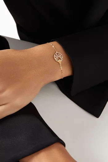 Amelia Maasai Reversible Bracelet in 18kt Gold