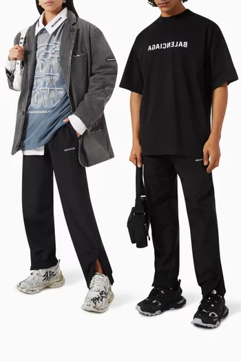 Mirror Logo Tracksuit Pants