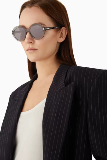 Seraphina Sunglasses in Plastic