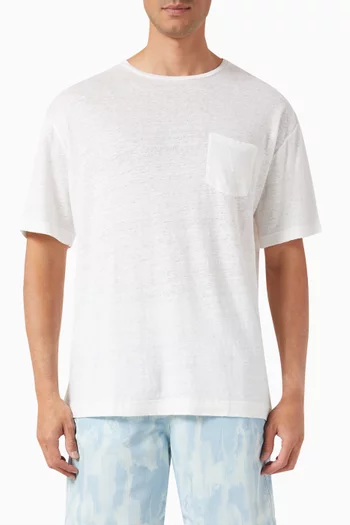 Carmo Relaxed T-shirt in Linen