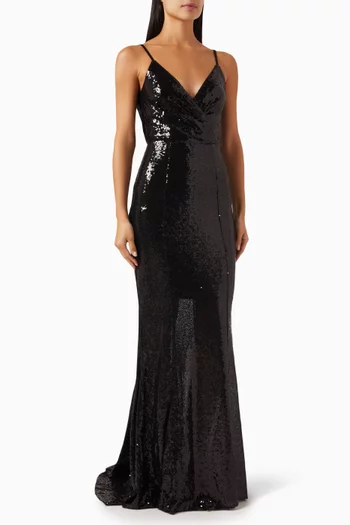 Felicity Sequin-embellished Gown