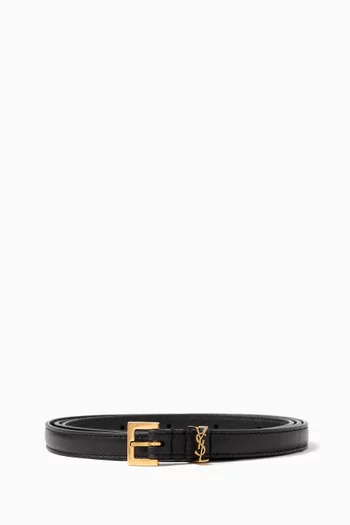 Cassandre Extra-thin Belt in Leather