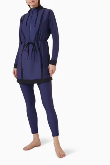 Taali Swim Dress in Stretch-nylon