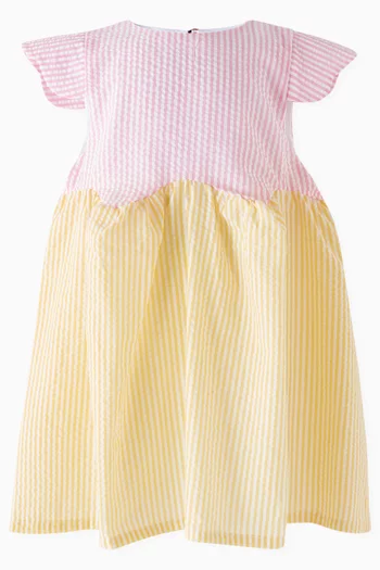 Florence Striped Dress in Cotton