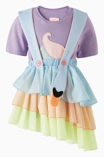 Fairytale Pastel Tired Dress