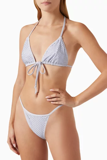 Perfect Fit Crystal Bikini Bottoms