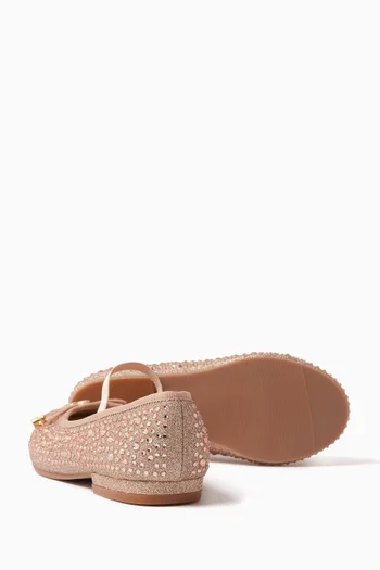 Embellished Glitter Pumps