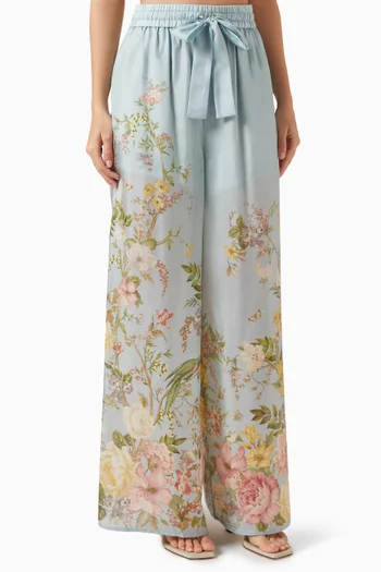 Waverly Relaxed Pants in Silk