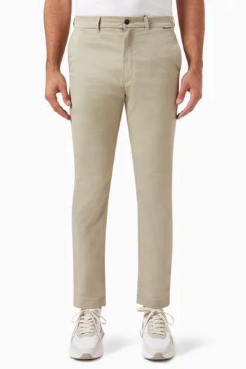 Modern Slim Chino Pants in Cotton-twill