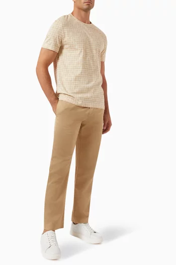 All-over Brush Print T-shirt