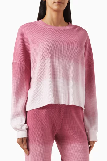 Jude Ombre Sweatshirt in Cotton
