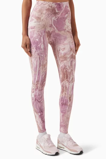 Crossover Leggings in Stretch Cotton