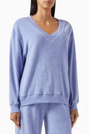 Ava Sweatshirt in Loop Terry