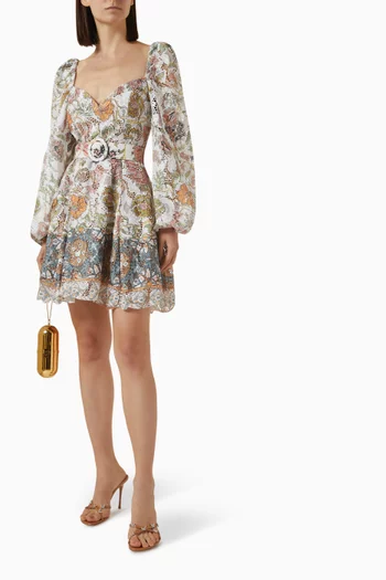Soraya Day Dress in Broderie-anglaise