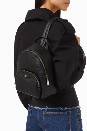 Small Hudson Backpack in Pebbled Leather