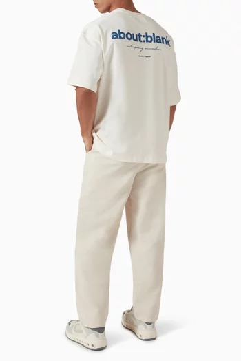 Box T-shirt in Cotton-jersey