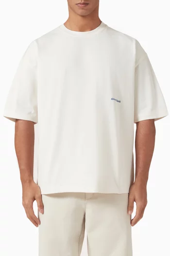 Box T-shirt in Cotton-jersey