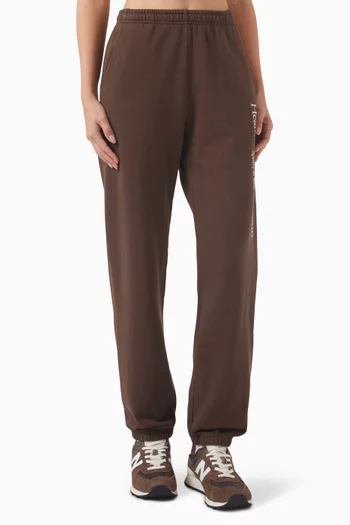 Health & Wellness Crest Sweatpants in Cotton
