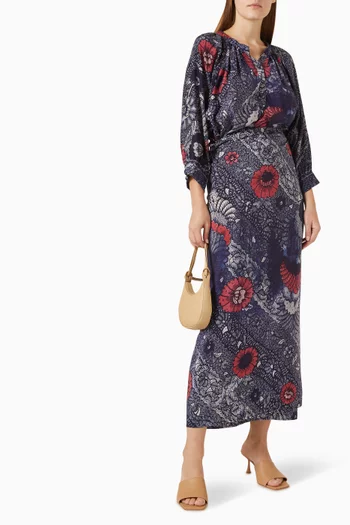 Remy Printed Top in Silk