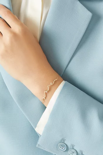 Harbor Lights Diamond Bracelet in 10kt Gold