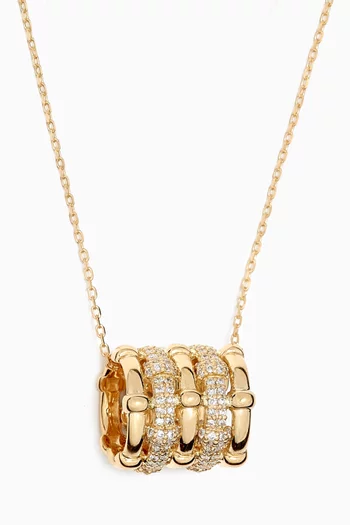 Burlington Love Diamond Necklace in 18kt Gold