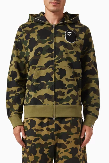 1st Camo Hoodie in Cotton