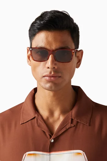 D-frame Sunglasses in Acetate