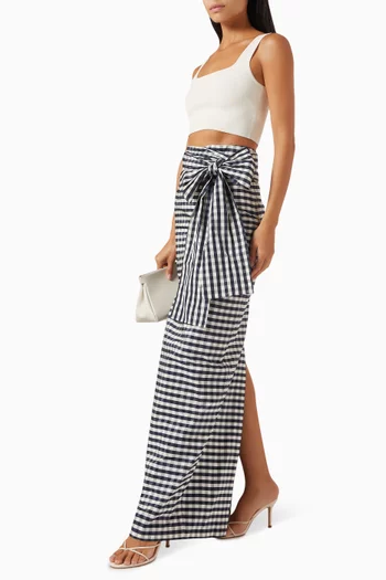 Bernard Bow Maxi Skirt