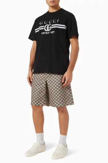 Logo-print T-shirt in Cotton-jersey