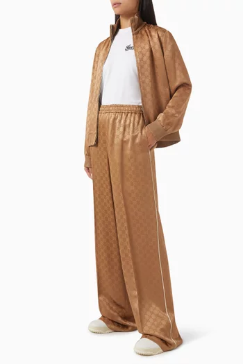 GG Wide-leg Pants in Jacquard