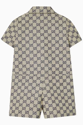GG Jumpsuit in Cotton-blend