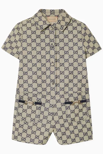 GG Jumpsuit in Cotton-blend