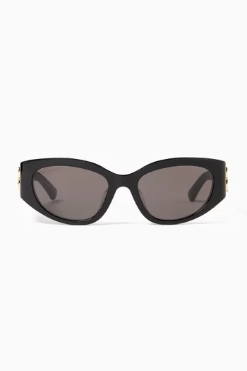 Cat-eye Sunglasses in Recycled Acetate